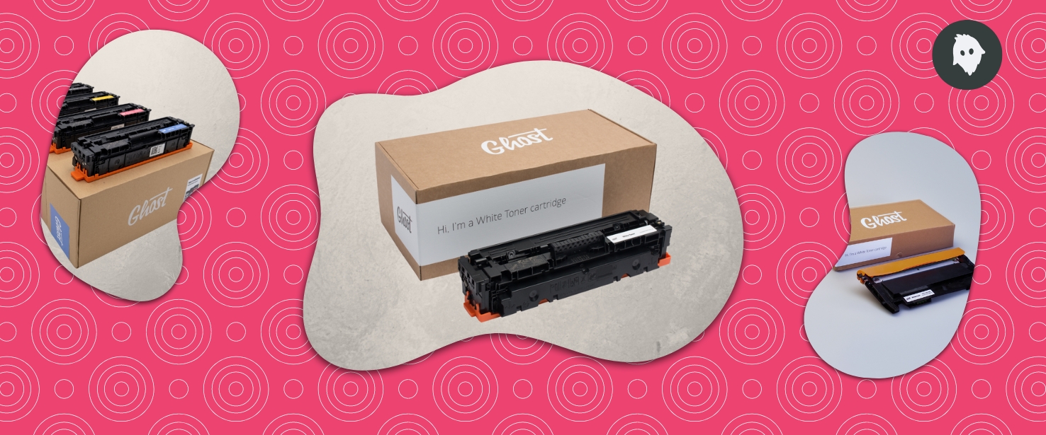 Proper storage for Ghost White Toner Cartridges